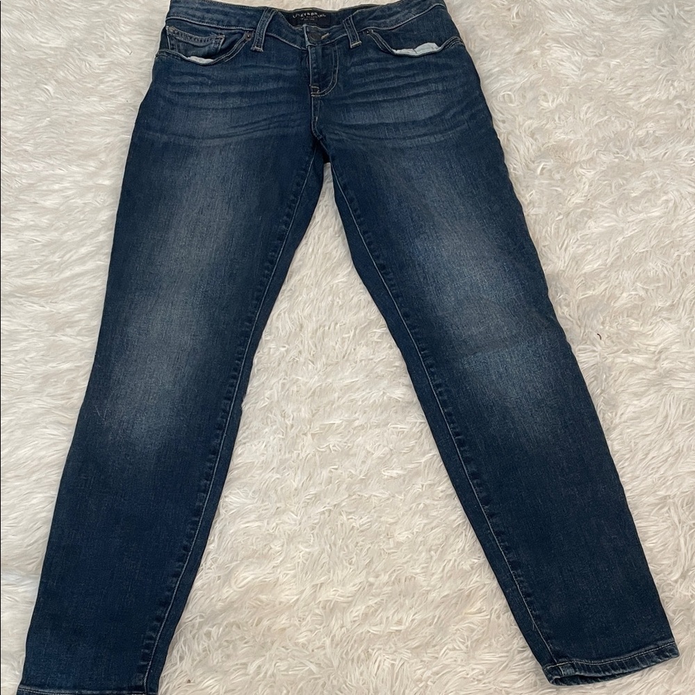 Lucky Brand Dark Blue Straight Leg Jeans